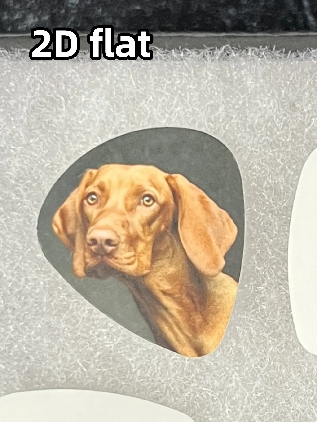 1PC Custom Pet Guitar Pick - Personalized PMMA Laser Engraved Vintage Photo Text Set Multiple Memorable Gifts for Lovers