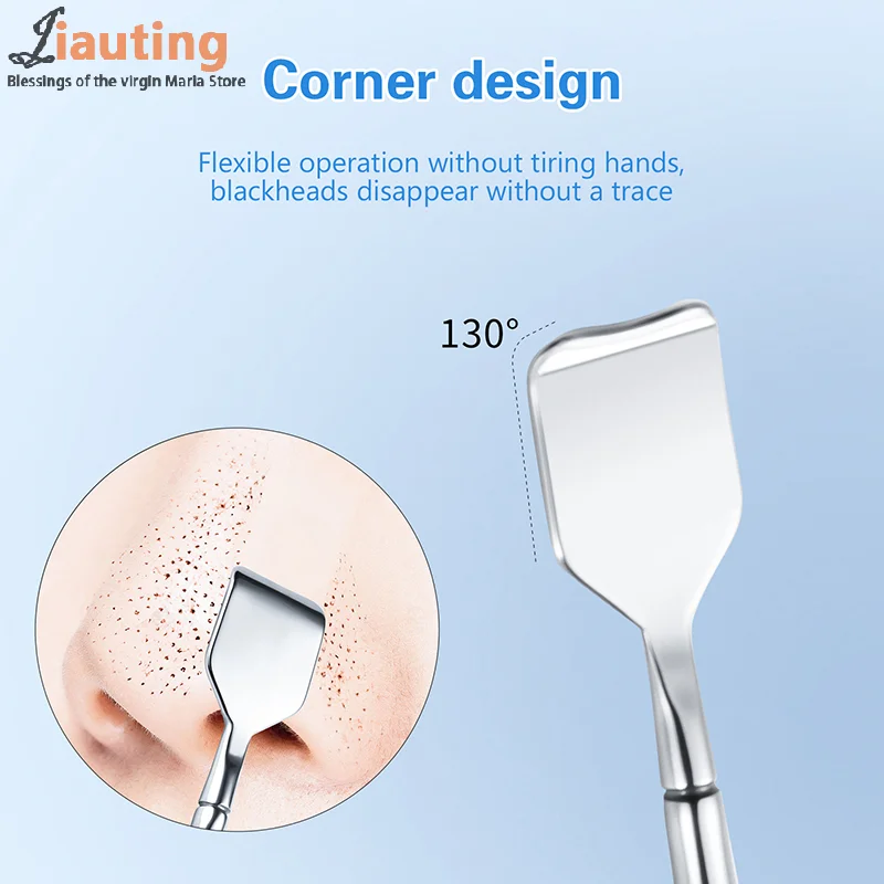 にきび除去にきびポッパーツールにきび針除去治療面皰白ニキビポッピングニキビ鼻顔傷抽出器