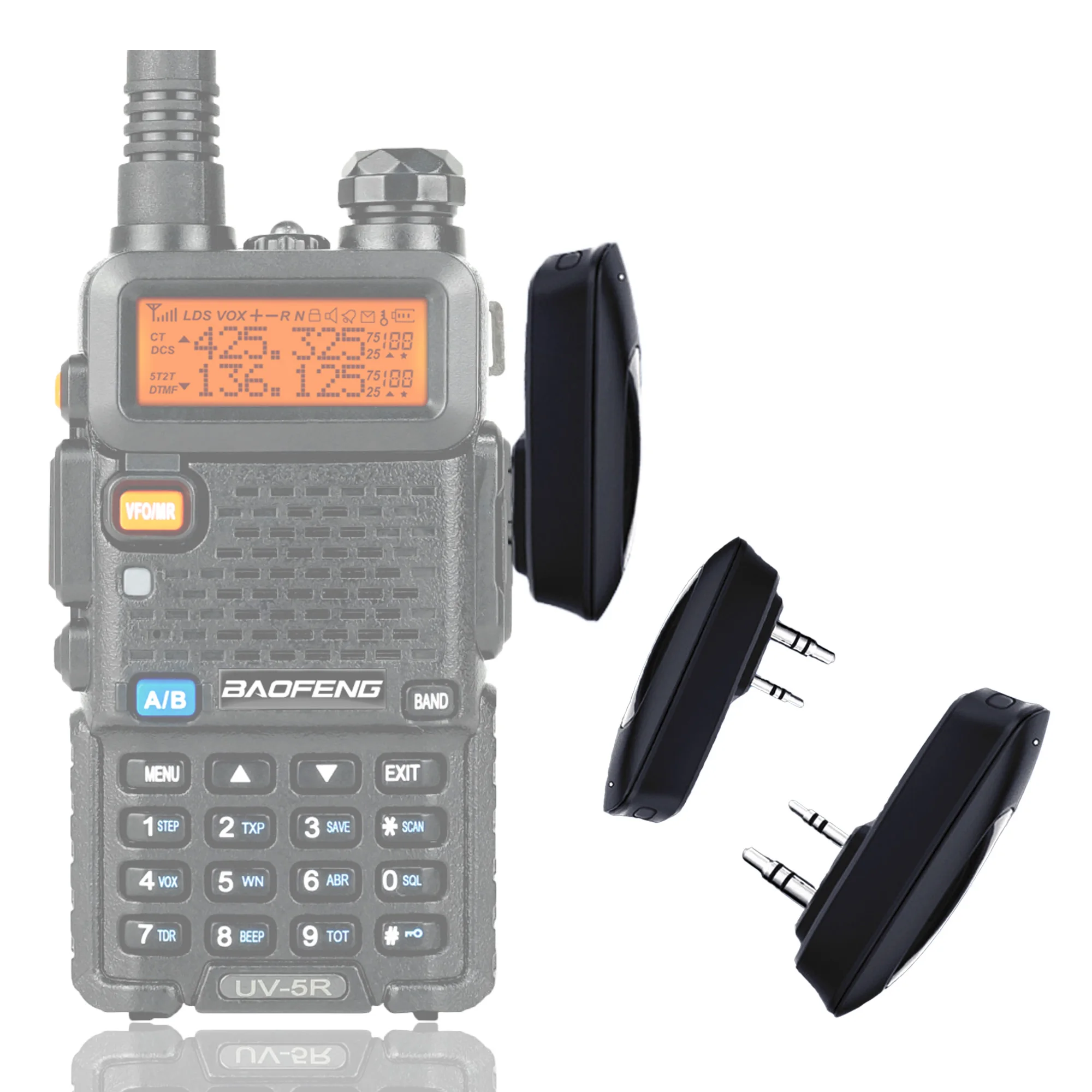 Bluetooth Walkie Talkie Programmer BT-1AD | App-Controlled Radio Frequency Writer | USB-C Rechargeable Adapter