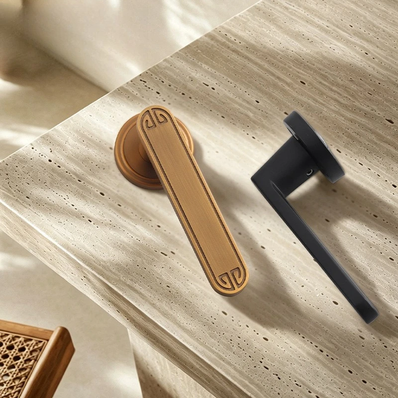 Plain Door Level Handle Set Mortise Passage Privacy Lock