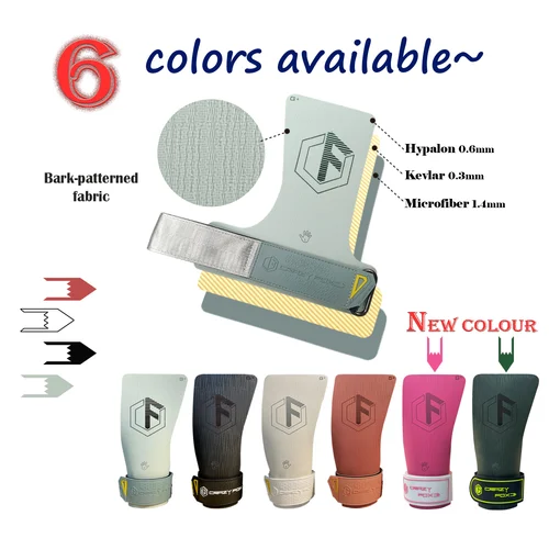 Protector de empuñaduras de mano completo sin magnesio, ligero, adaptabilidad para deporte, Cross, gimnasio, entrenamiento, guante, comodidad de seguridad