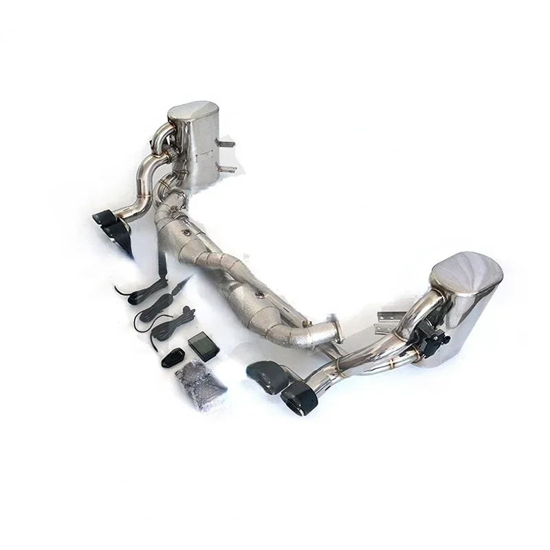 For 2005-2007 Porsche 911 997 3.6 3.8 Carrera Targa 4 4S Stainless Steel Exhaust with Valves Car Accessories