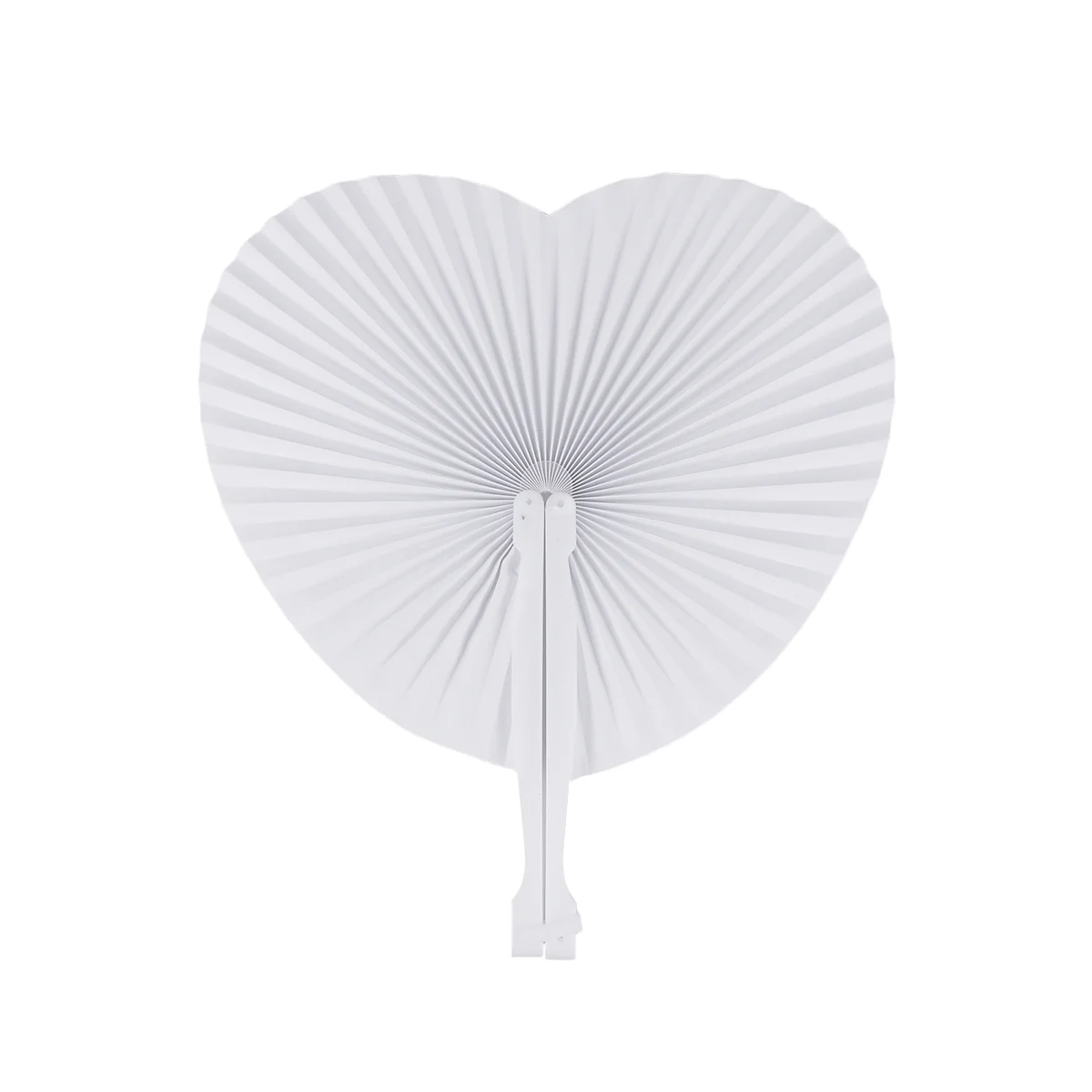 

48 Pcs Small Size Fans Paper Good Wishes Gifts Party Favor Wedding Blank Easy to Carry Respect