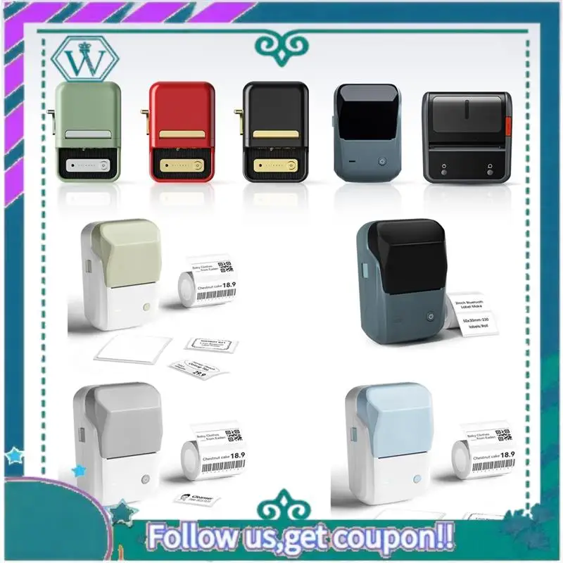 3 Rolls White Label Paper White 50X30mm Compatible For B1 B21 B3S Label Maker Waterproof, Self-Adhesive Label Paper, Easy To Use