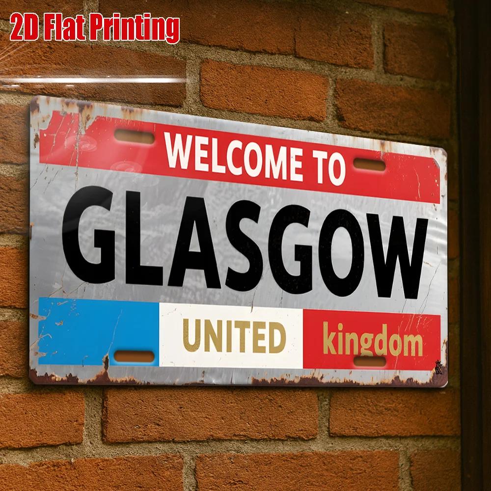 Tin Sign - Vintage Durable Met - Home Office United Kingdom recension och pris