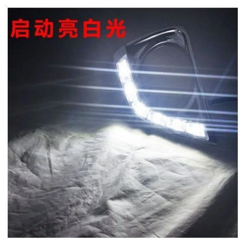 

SAAR Suitable for Toyota 12th Generation Reiz Modified Front Fog LED Daytime Running Lights White