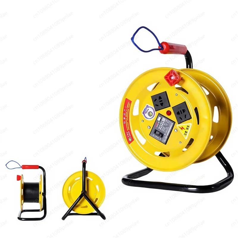 

Heavy Duty Empty Cable Spool Mobile Outdoor Engineering Cord Storage & Extension Reel