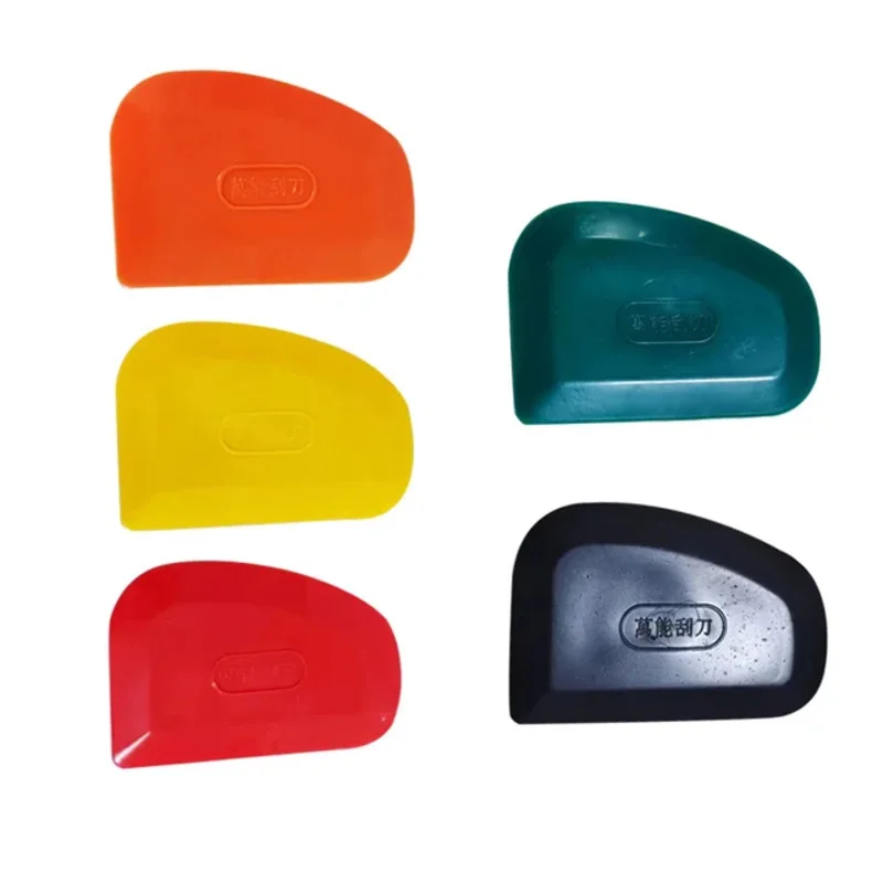 Paint Tool Putty Oval Scraper Knife Plastic Car Hand Tools Rubber Material