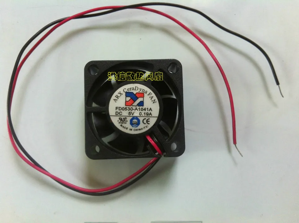 ARX FD0530-A1041A – ventilateur de refroidissement de serveur à 2 fils, DC 5V 0.19A 30x30x10mm