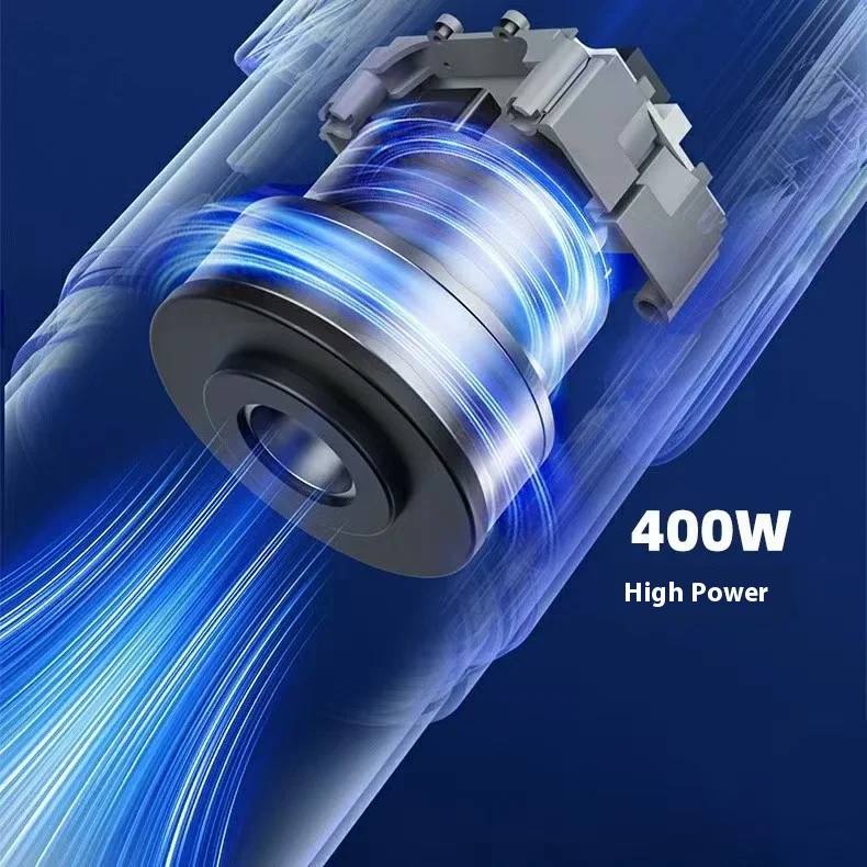 Wall Mounted Household Vacuum Cleaner With Suction And Drag Function, Handheld Vacuum Cleaner With 400W High Power