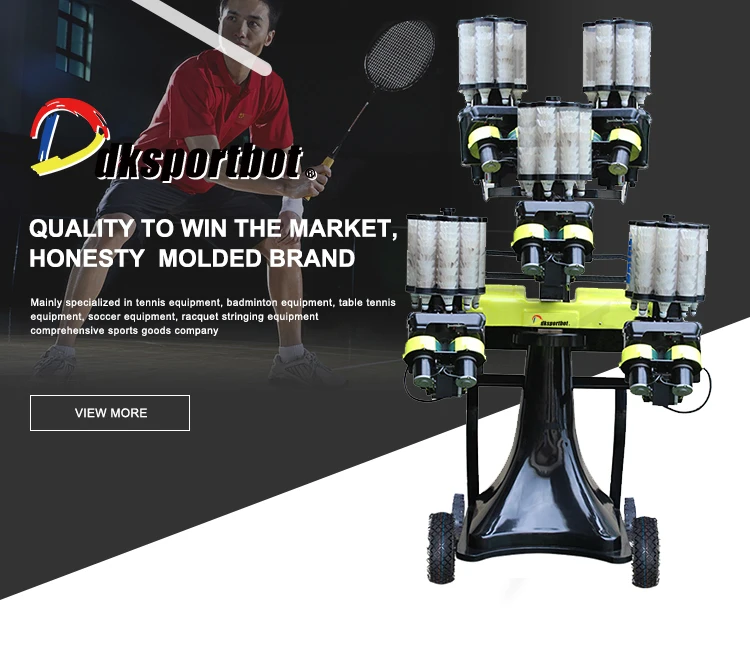 Automatic badminton badminton service training machine was released