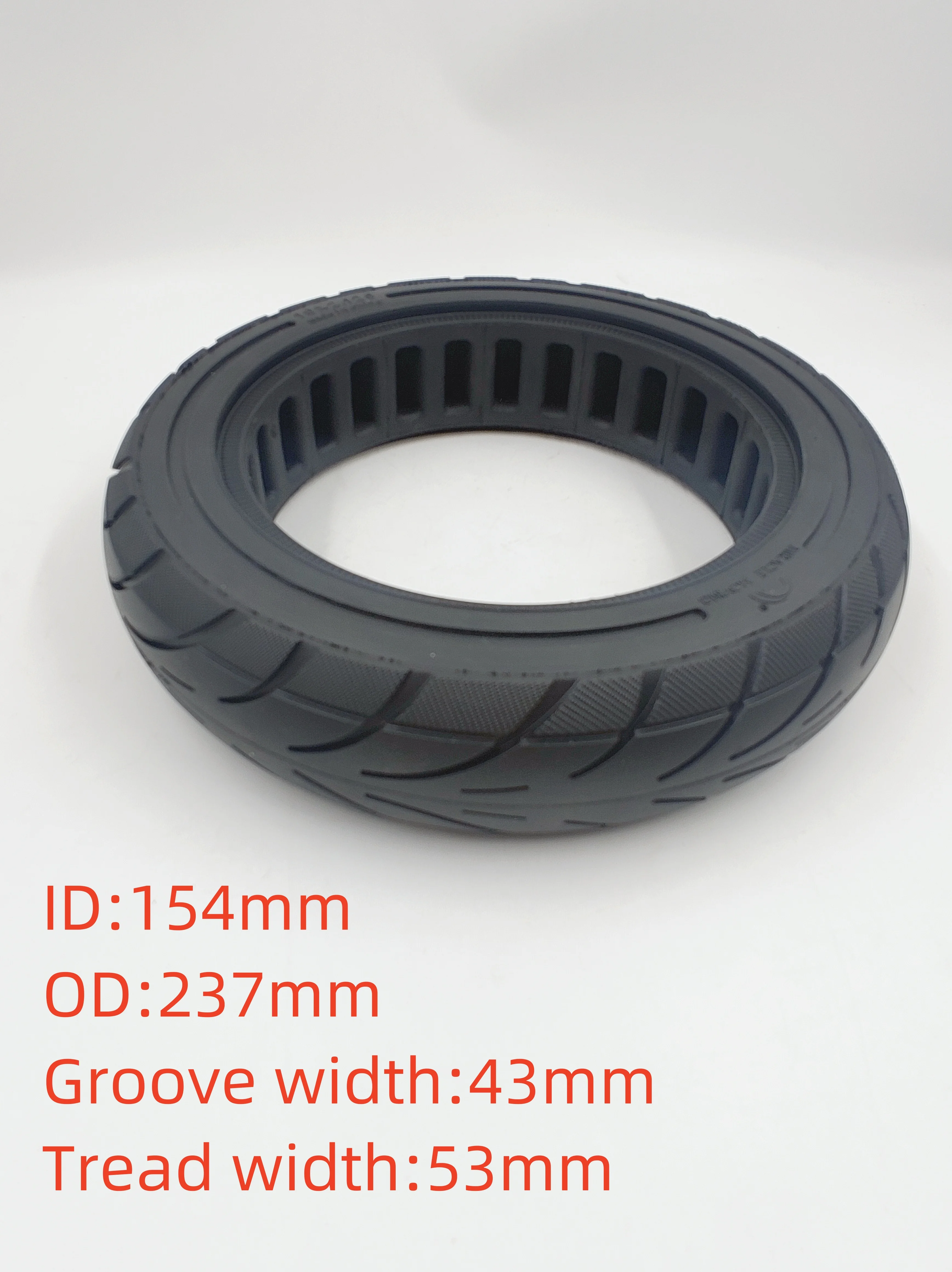 New 10 inch Solid Tire 10X2.125 For Ninebot  F20 F25 F30 F40 Electric Scooter Tubeless Run-proof Honeycomb  Tyre accessories