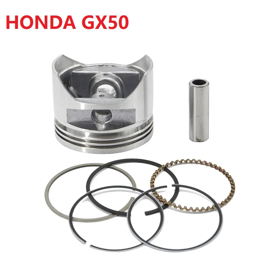 43mm GX50 Piston Ring Kit For Honda GX-50 GX 50 47.9CC 4 Stroke Engine Motor Brush Cutter Trimmer Rebuild Replace Part