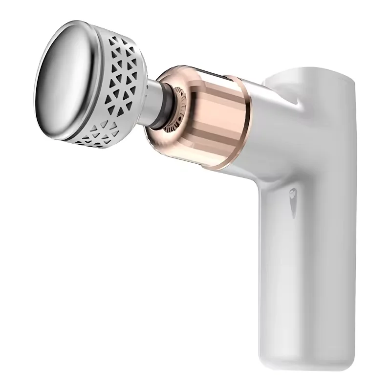 Percusión muscular de masaje de tejido profundo recargable con función de calor y frío para aplicación corporal