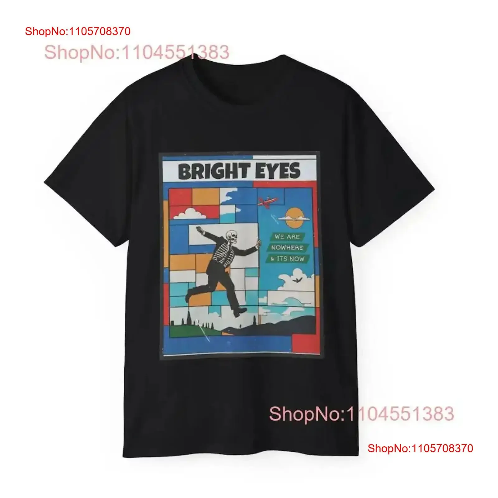 Bright Eyes Band Merch Ultra Cotton T Shirt Size S 5XL vintage Washed Slightly Versatile Top For Everyday Wear fashion