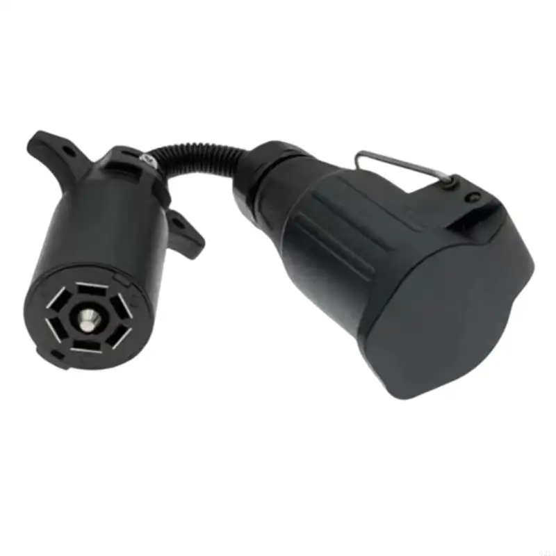 Trailer Electrical Part Adapter 12V Cable-Linked Design for Light Hookup, Towing Wiring Replacement, and 1 Pack Use