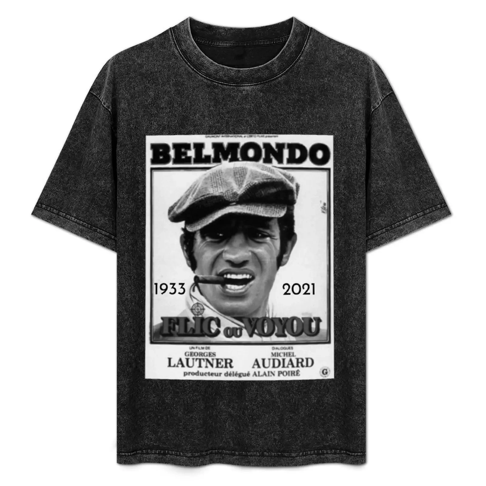 

Jean Paul Belmondo T-Shirt Soft Anti-Shrink Cotton Tee