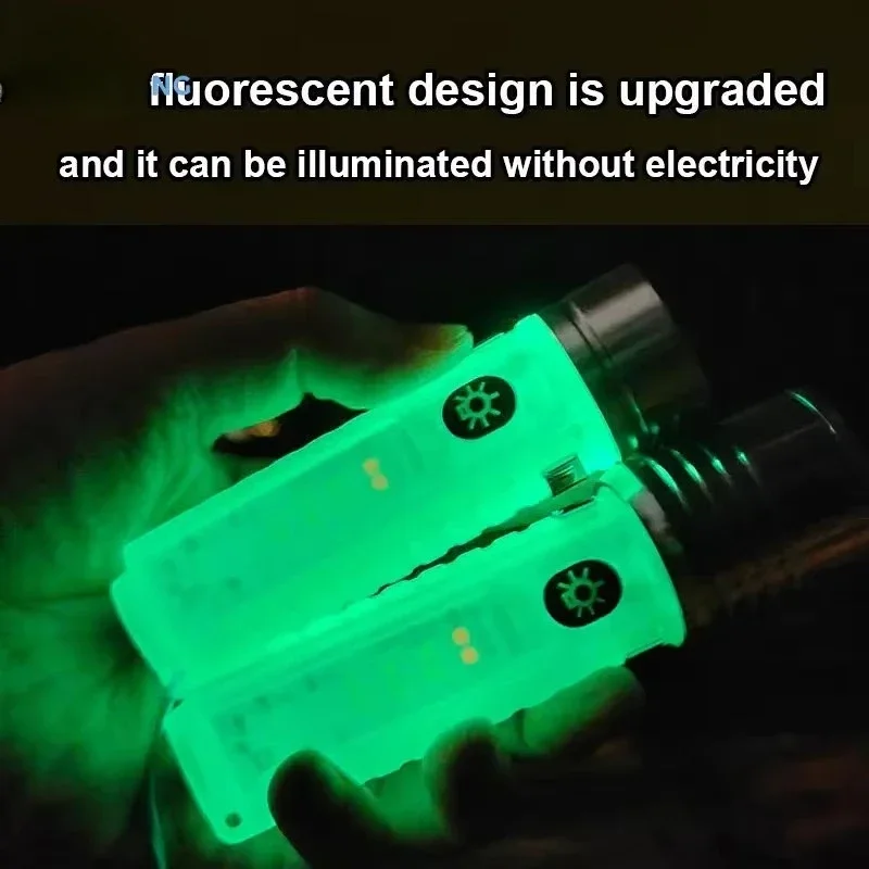 Powerful LED Mini Flashlight Type-C Rechargeable Torch with Magnet Multifunction Spotlight Lamp Portable Searching Light 8 Modes