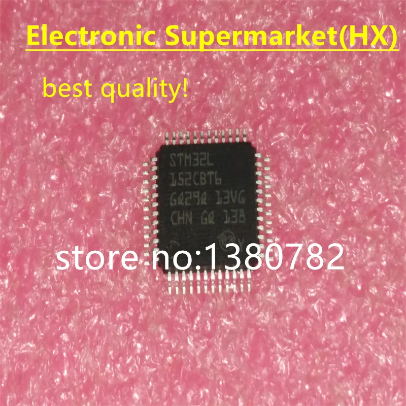 

Free Shipping 20pcs/lots STM32L152CBT6 LQFP-48 New original IC In stock!