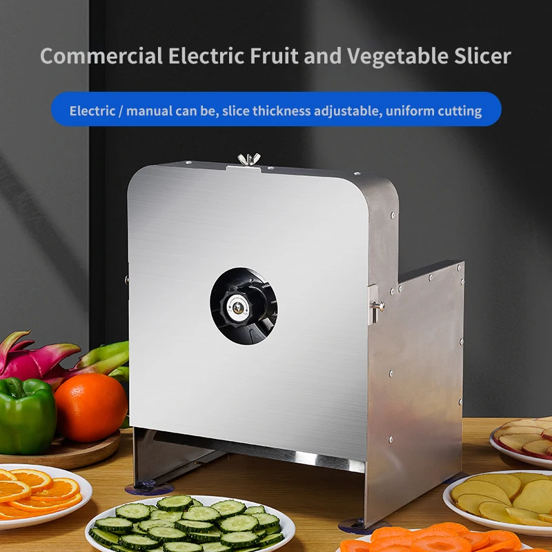 

Professional Automatic Cutter Factory Priced Commercial Slicer for Banana & Cherry Preparation