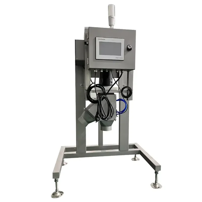Gravity Fall Metal Detector for Powder Drop Through Metal Detector for Grain