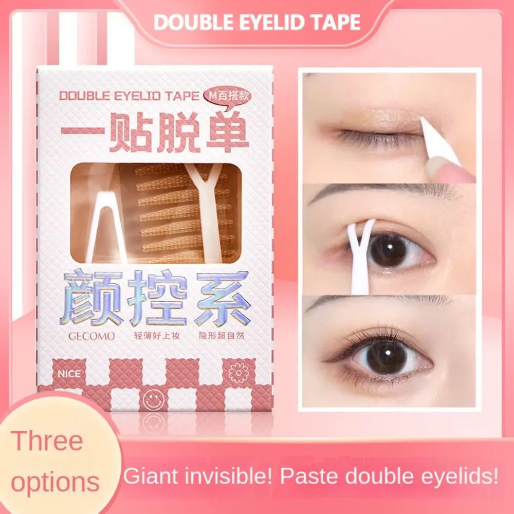 Type Waterproof Eye Lift Strips Invisible Eye Stickers Lace Eyelid Stickers Invisible Double Eyelid Tape Self-adhesive Fiber