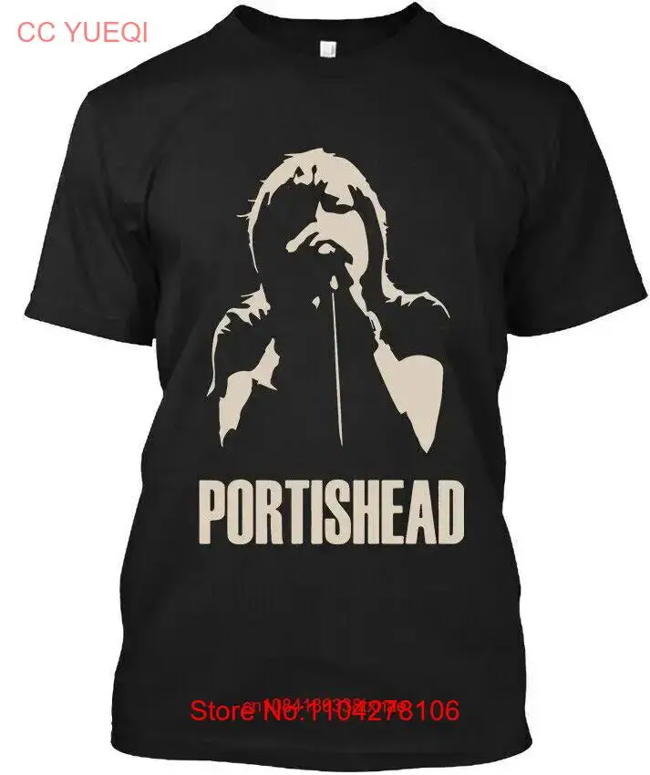 NEW Portishead English Alternative Music Art Retro Logo T SHIRT S 4XL long or short sleeves