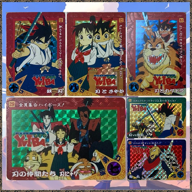 Anime Dragon Ball DIY ACG Tetsujin Juro Mine Raizo Momoi Keiko Desktop Battle Game Reflective Collectible Card Birthday Toy Gift