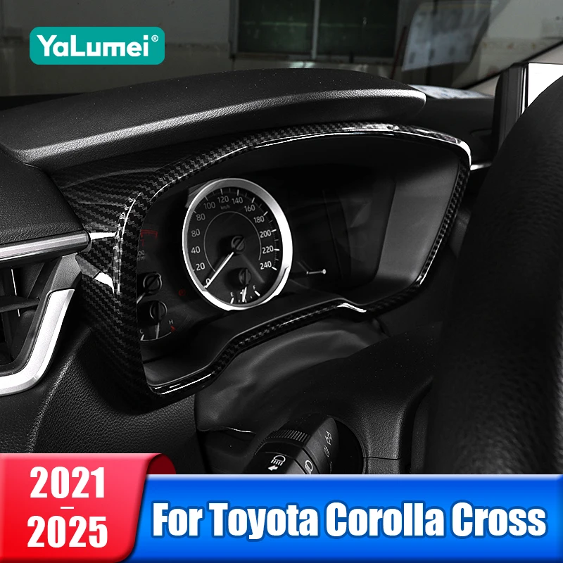

Дисплей приборной панели автомобиля, спидометр, крышка датчика для Toyota Corolla Cross XG10 2021 2022 2023 2024 2025, гибридные аксессуары