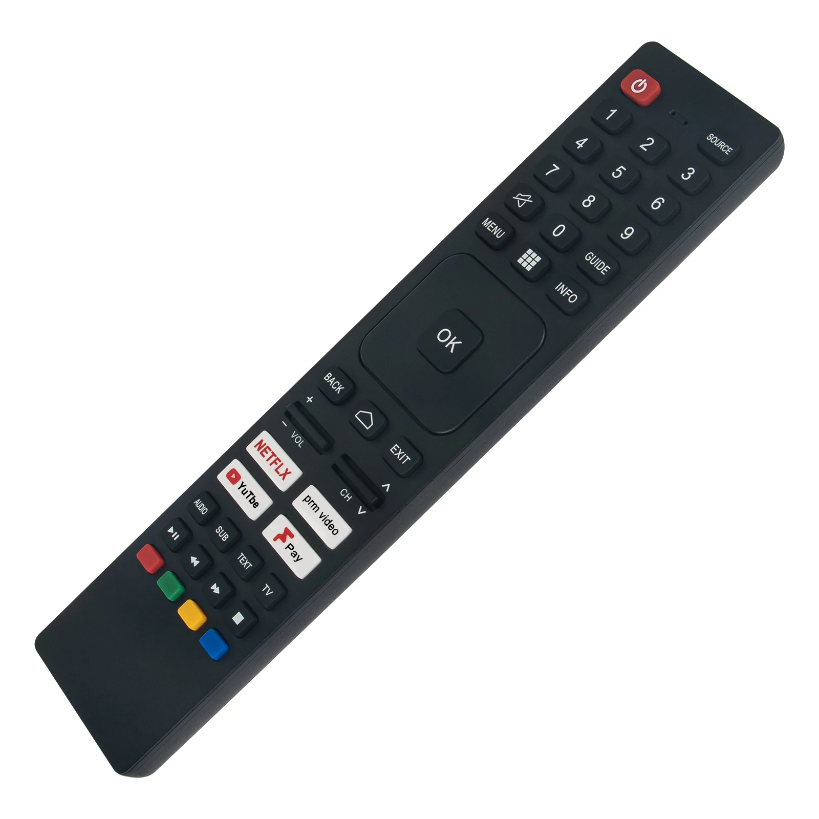 New SHWRMC0137N Replaced Remote control fit For SHARP Android TV 50EQ3EA 55EQ3EA 65EQ3EA 75EQ3EA 50EQ4EA 55EQ4EA 65EQ4EA