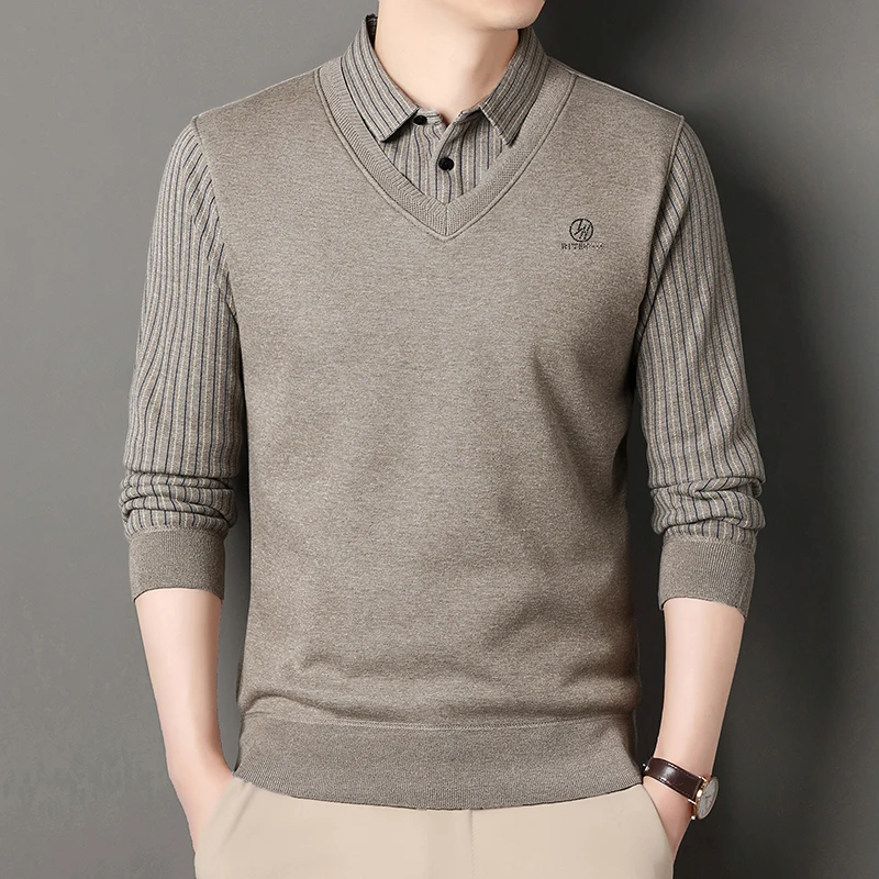 Thumbnail 3 - #92 Best Mens Striped Knit Sweaters to Buy In 2026