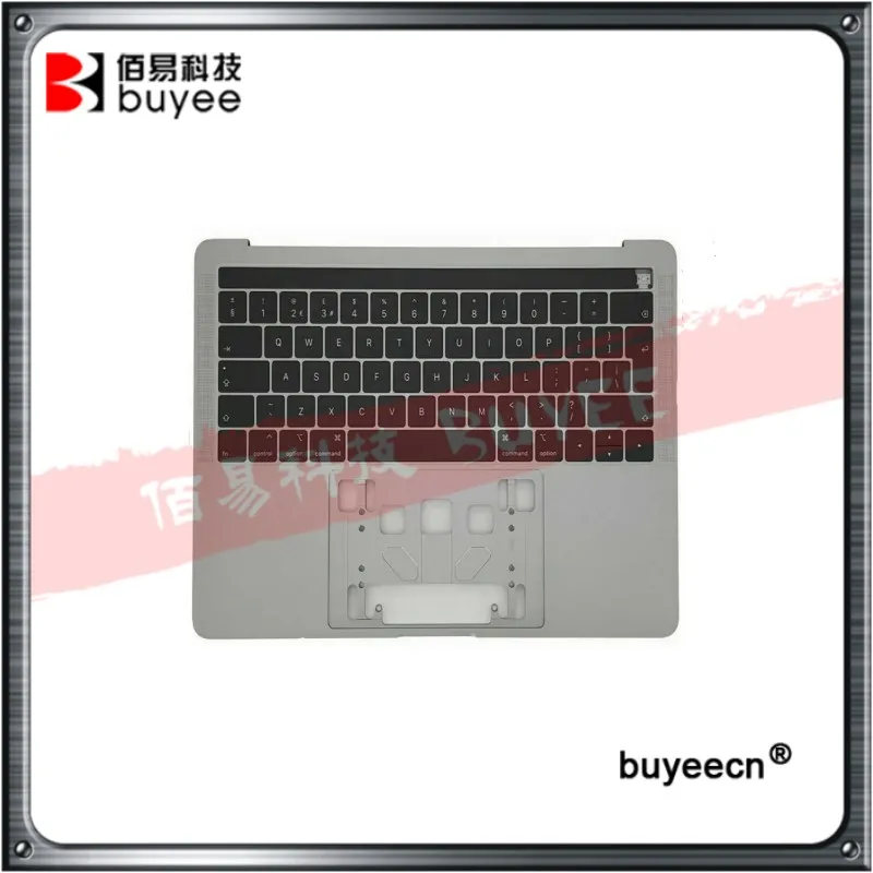 Imagem -02 - Topcase de Laptop para Macbook Pro Eua Reino Unido Francês Palmrest Teclado Touchbar Cinza Espacial Prateado 133 A21592023 Ano