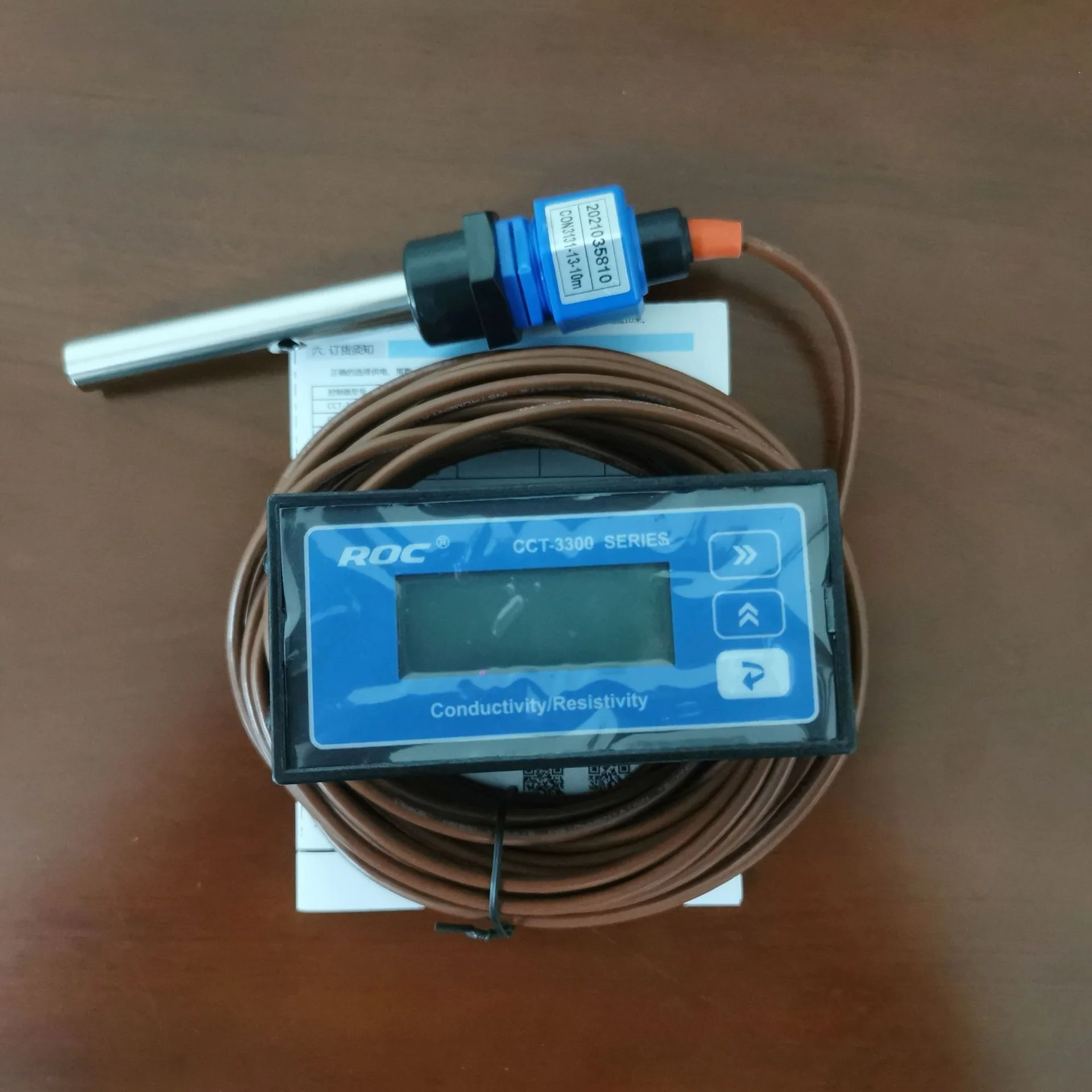 

Conductivity Meter CCT-3320V Reverse Osmosis Pure Water Equipment Water Quality Conductivity, Online Monitor