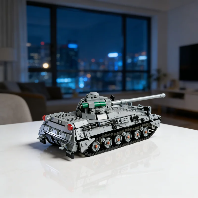 

885pcs MOC Begleitpanzer 57 AIFSV Cold War West Creator Expert Model Building Blocks Architecture Toy Christmas Gifts Brick Kids