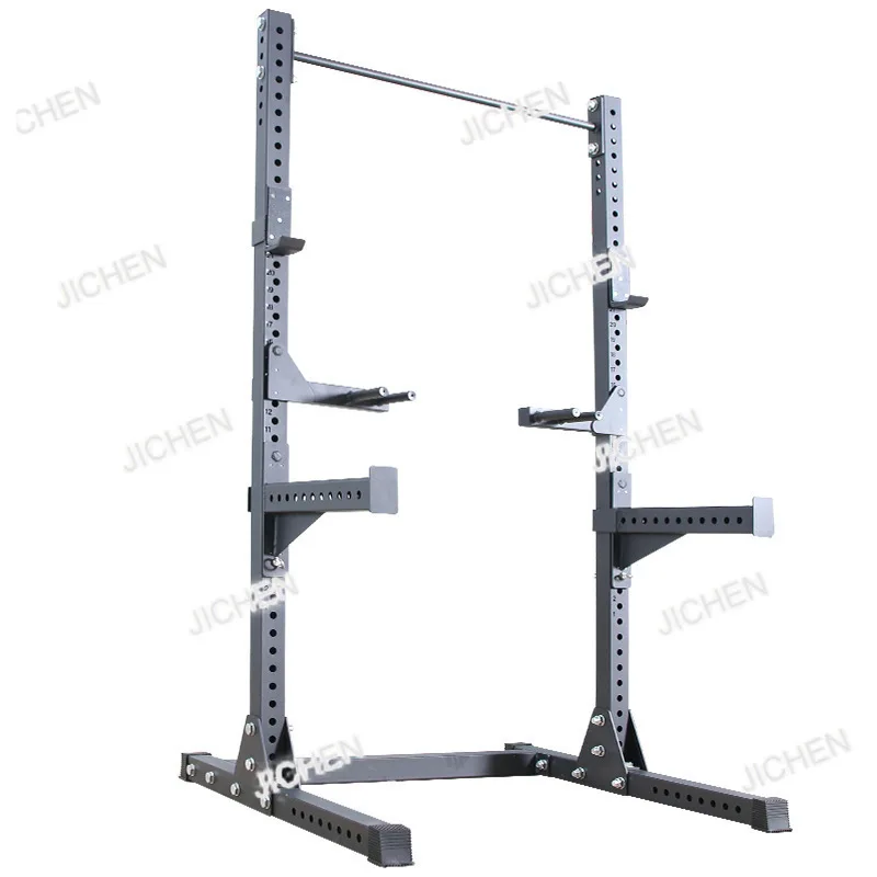 

Commercial Multifunctional Squat Rack Pull-up Adjustable Barbell Rack Household Bench Press Rack Strength Training Fitness Equip