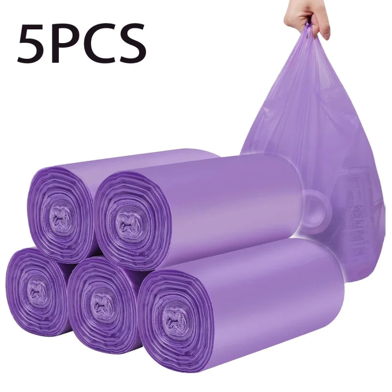 Disposable Small Trash Bags Portable Pe Rubbish Bags Wastebasket Bags Small Garbage Bags Office Kitchen Waste