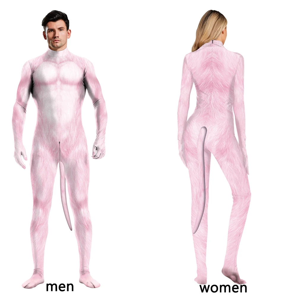 

Carnival Cosplay Costume Zentai Purim Play Garment Catsuit Adult Men and Women Festival Party Clothes Suit Anime New