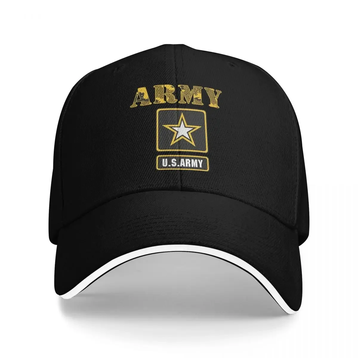 

U-S Army Trucker Hat Мужские шапки Спортивные кепки Лето 2025л