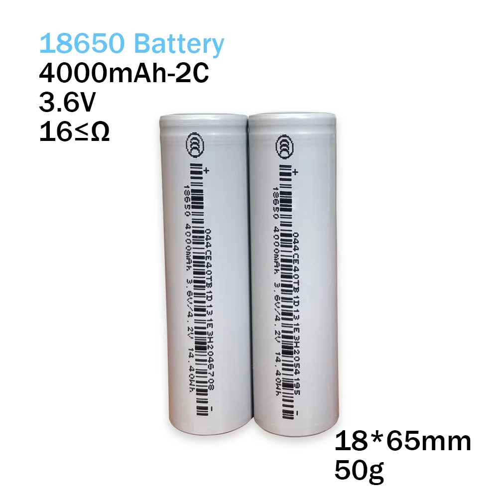 NEW Original Victpower IXR 18650 Battery Highest Capacity 4000mah CDR 8A 3.6V Reachargeable Batteries For UAV VapeMod Flashlight