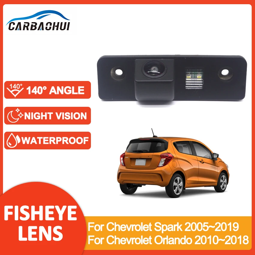 CCD HD 1080P Fisheye Rear View Camera Car Reverse Monitor For Chevrolet Spark 2005~2019 For Chevrolet Orlando 2010~2017 2018