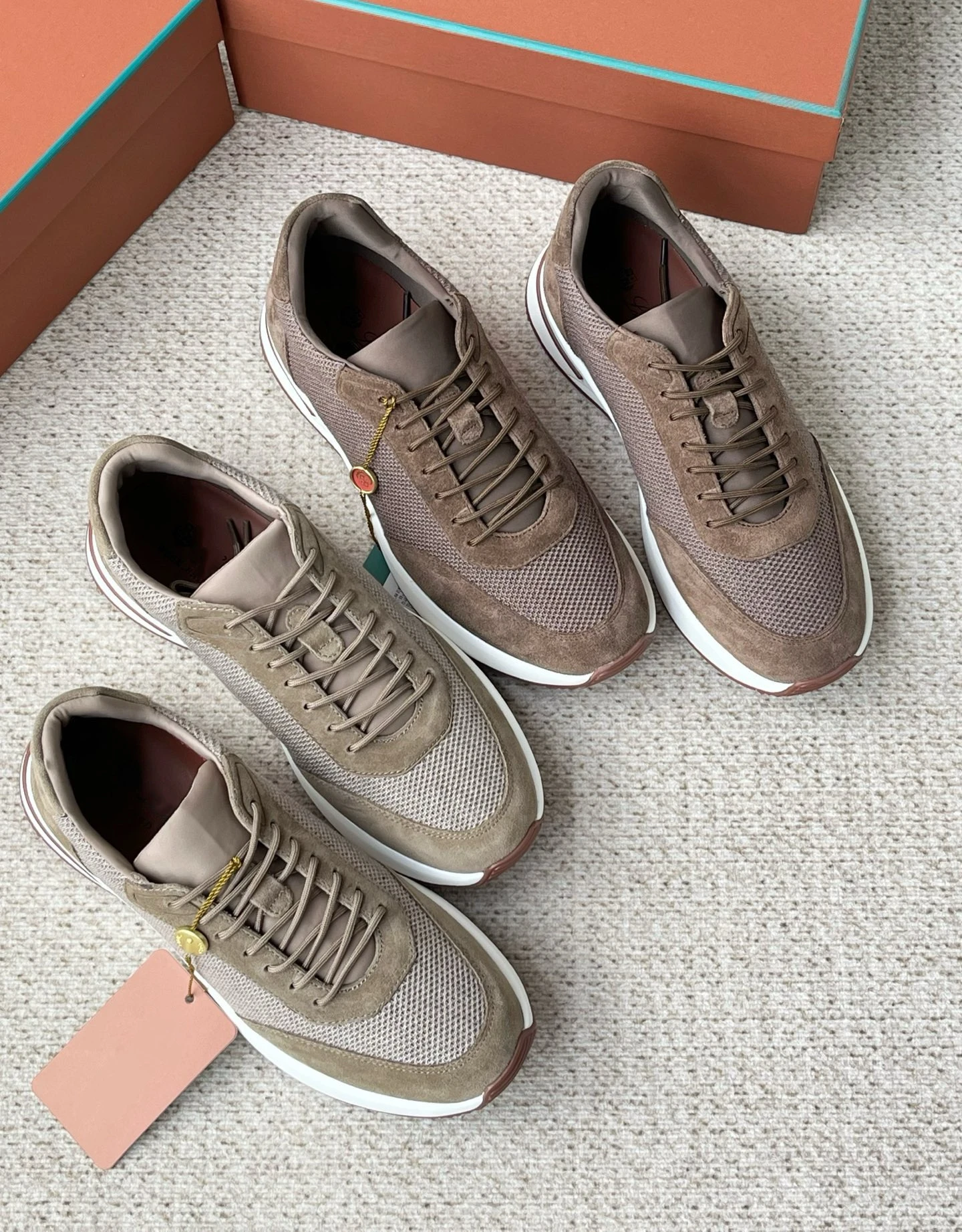 

2025 New LP Men's Suede Wool Me Breathable Sport Casual Comfortable Versatile Trendy Faionable Sports Casual oes