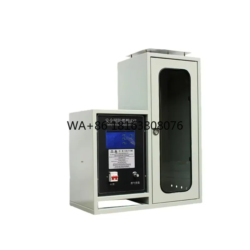 JL-5725 High Precision Safety Net Flame Retardant Tester, Vertical Burning Test Machine for Construction Safety Nets