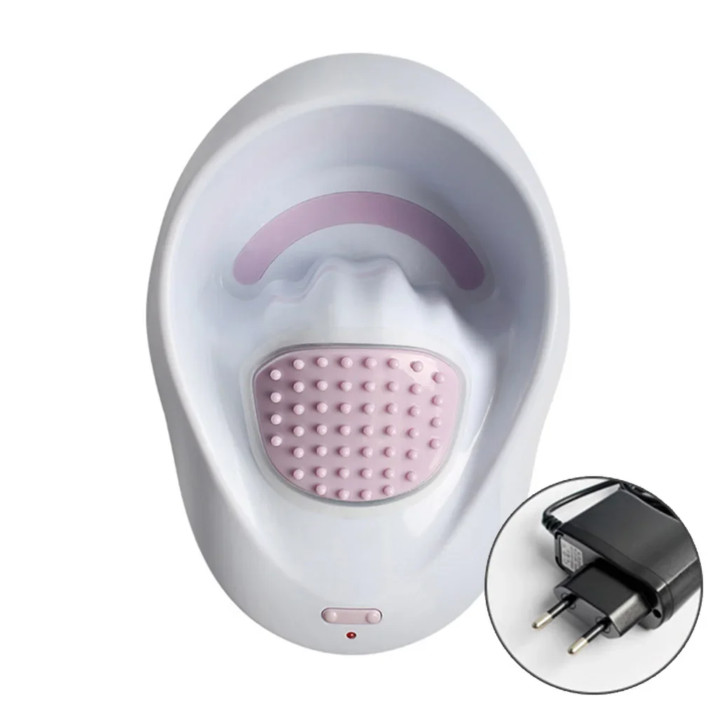 2W Portable Electric Manicure Bowl for Nail SPA Air Bubble Vibrational Hand Massager Relaxtion Equipment EU Plug