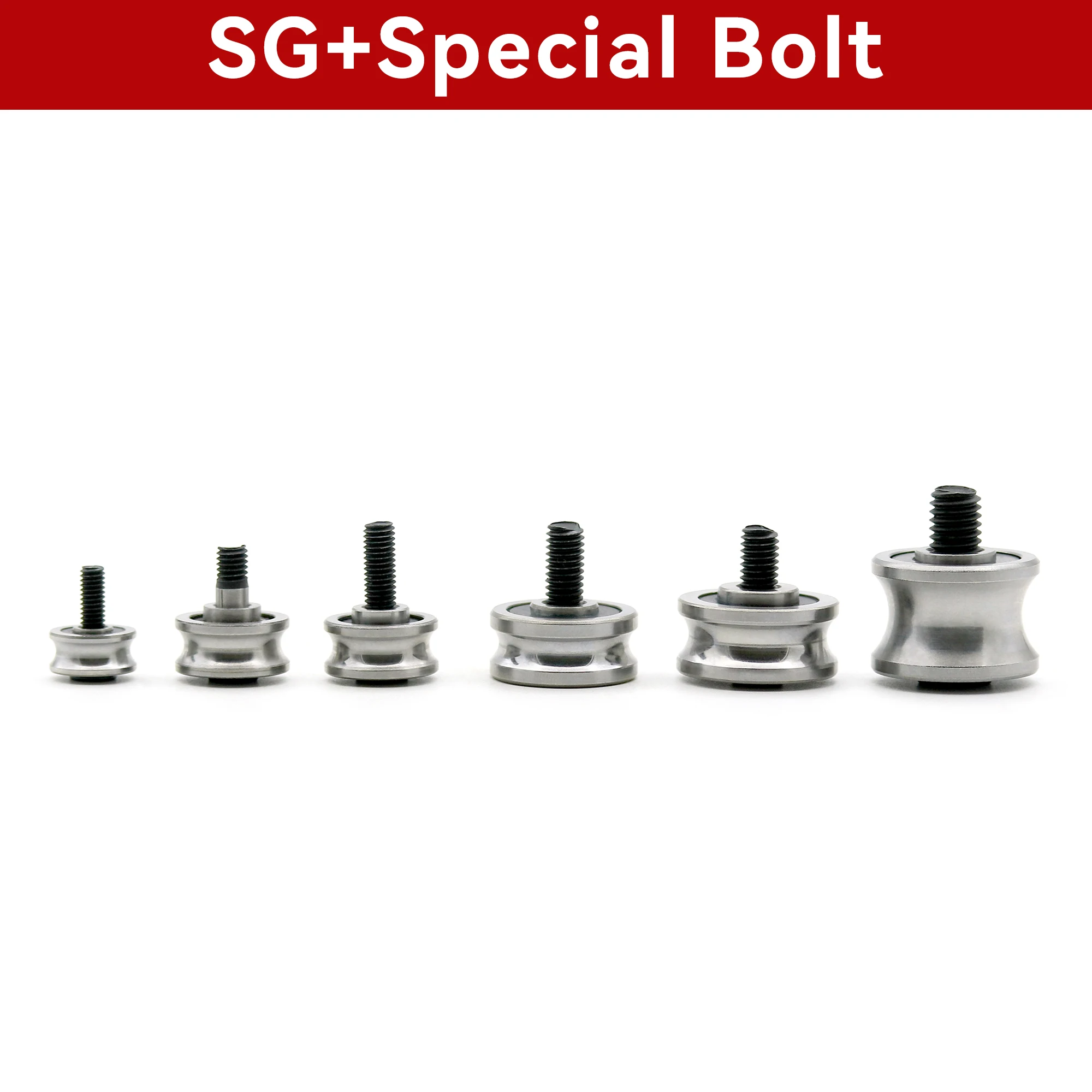 SG With Special Bolt U Groove Bearing Traces Guide Rail Track Roller Bearing SG15 SG20 SG25