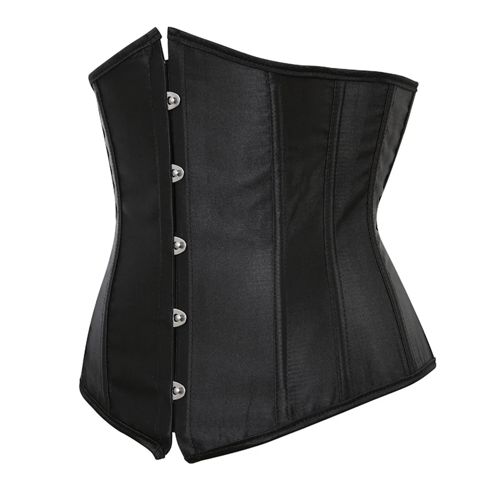 YBFDO Gothic Corset Women Sexy Underbust Corset Waist Trainer Corset Bustiers Shaper Plus Size Corpete Corselet XS-6XL