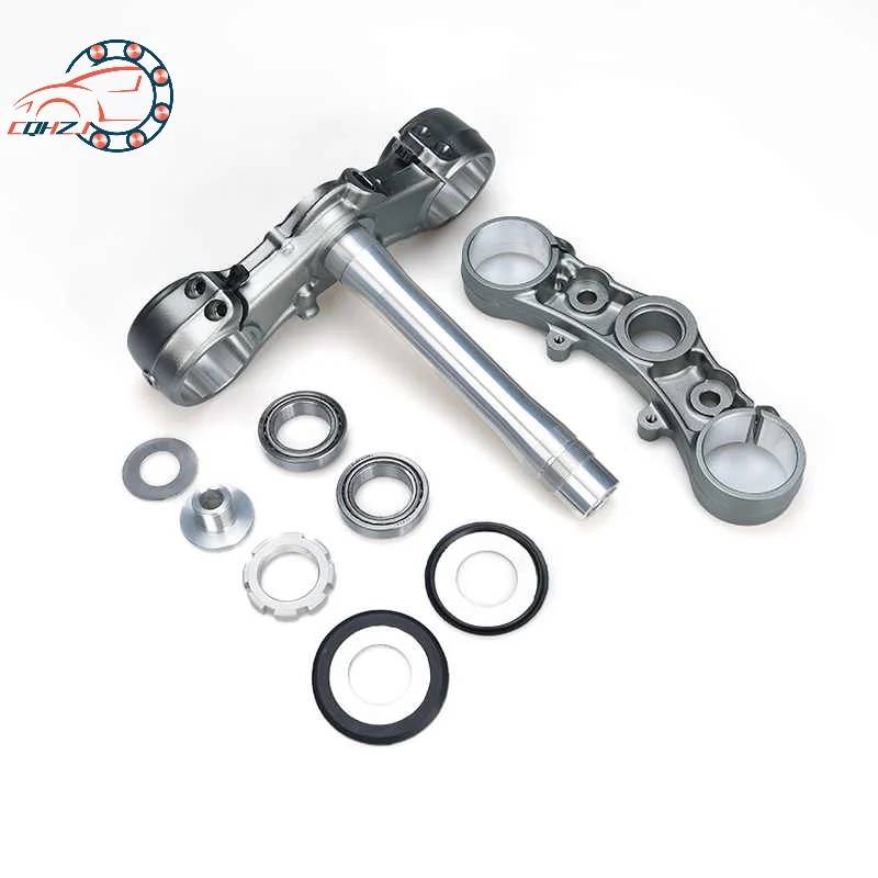 CQHZJ Electric Motorcycle Steering Column Assembly CNC Aluminum Triple Tree Clamp Stem Riser Adaptor For SURRON Ultra Bee