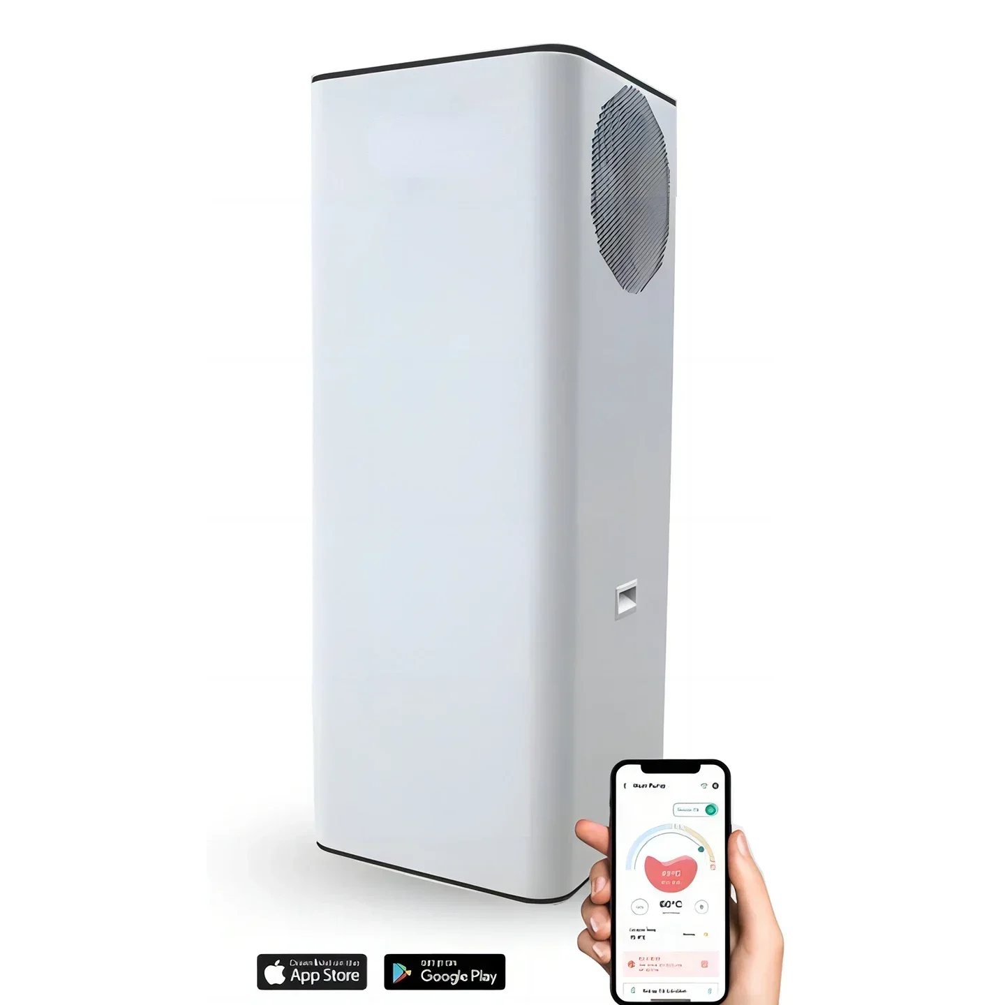 120L 150L 200L 250L Hot Water Heater High Quality Household Air Source Heat Pump Hybrid Bomba de Calor