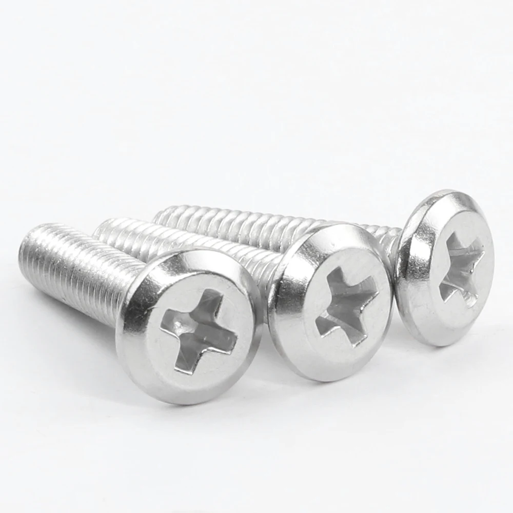 Phillips Bevel Flat Head Furniture Screw 304 Stainless Steel M2 M2.5 M3 M4 M5 M6 M8 M10 Cross Machine Screw Bolt Fastening Nail