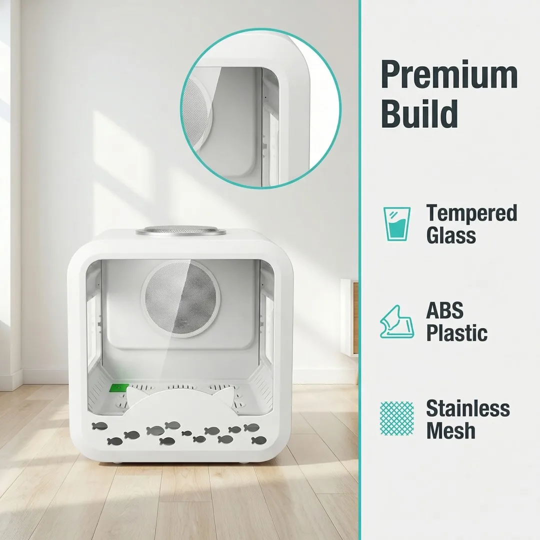 Professional Eco-friendly Plastic Grooming Dryer For Dogs With High Power Motor Adjustable Heat For Pet Salons Grooming Shops