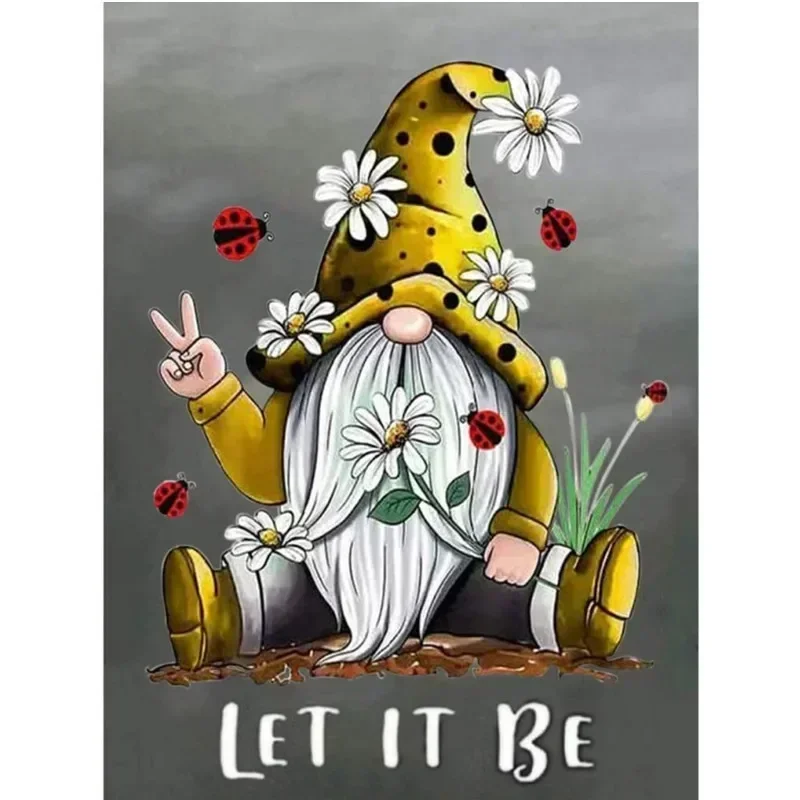 

Цифровой акриловый цветочный Рисунок «тюльпан», ручная работа, пейзаж, взрыв, 22859